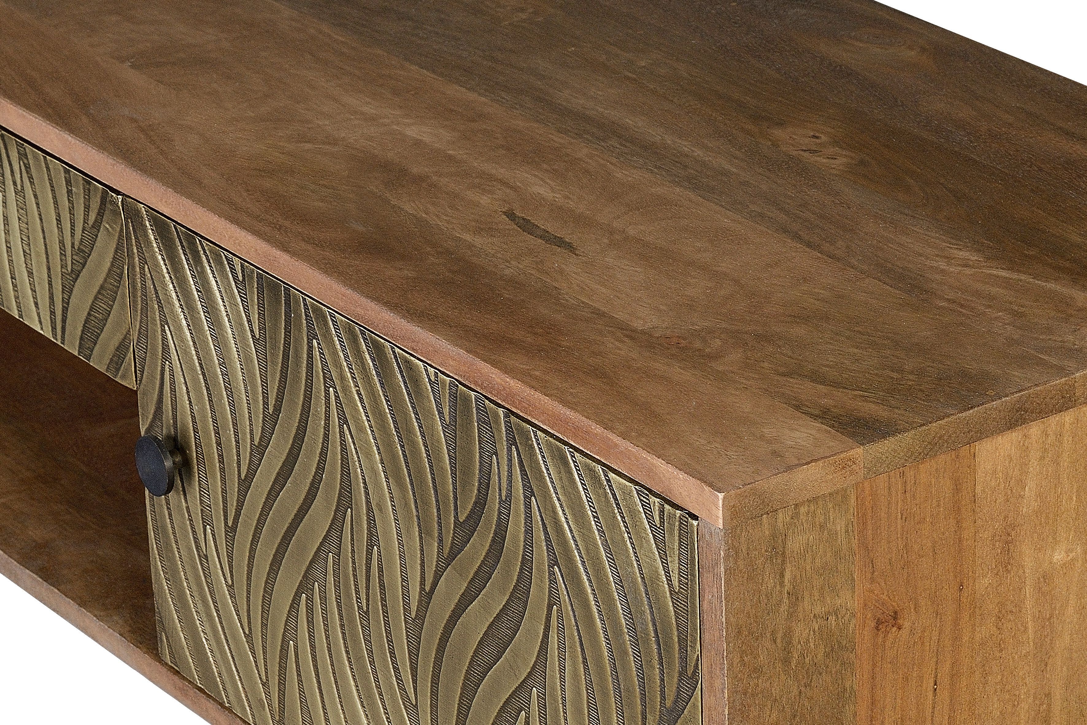 Низкий ТВ-шкаф в манго Giner y Colomer Саванна ARCH-00043810 - Вид №3