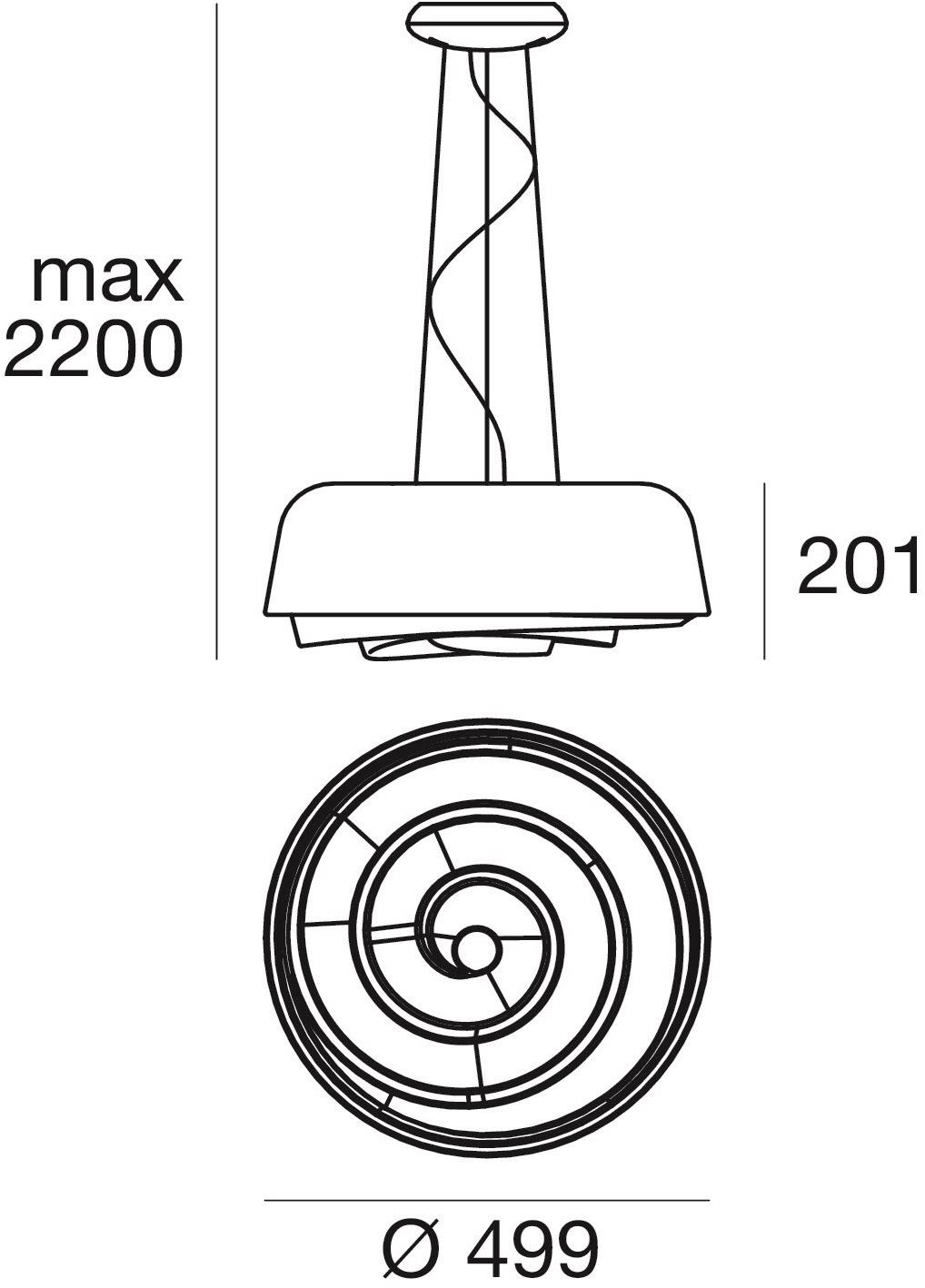 Linea Light Group Светодиодный подвесной светильник из полиэтилена Rose sun-id-1388321 - Вид №3