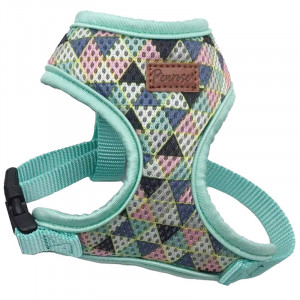 ПР0050131 Шлейка для собак Geometry 15мм (обхват 23-33см) мягкая Great&Small