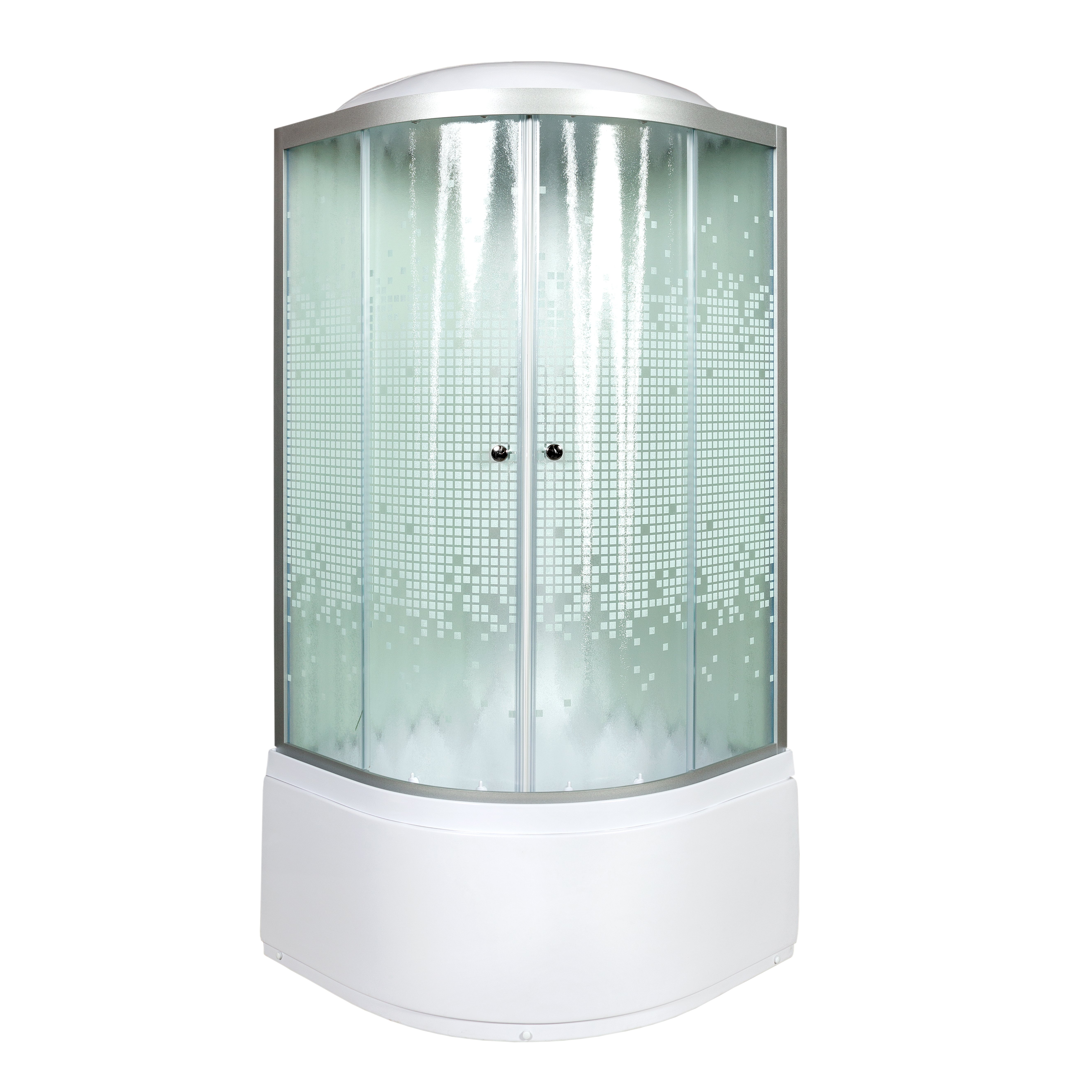 BМ1590 с электрикой BLACK Душевая кабина DETO Серия ВМ L 980 с электрикой - Вид №1