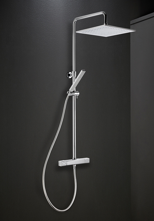 1381705 Душевая Головка Mix Square 150Cc M 254X254Mm Hafa  Хромированный 