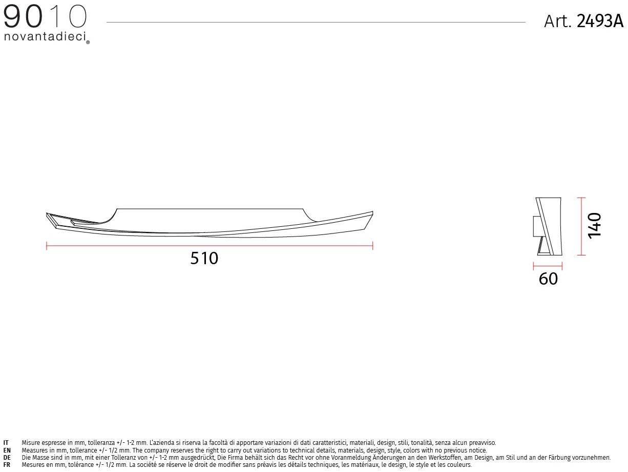 9010 novantadieci Аппликация светодиода из cristaly®  2493a  - Вид №2