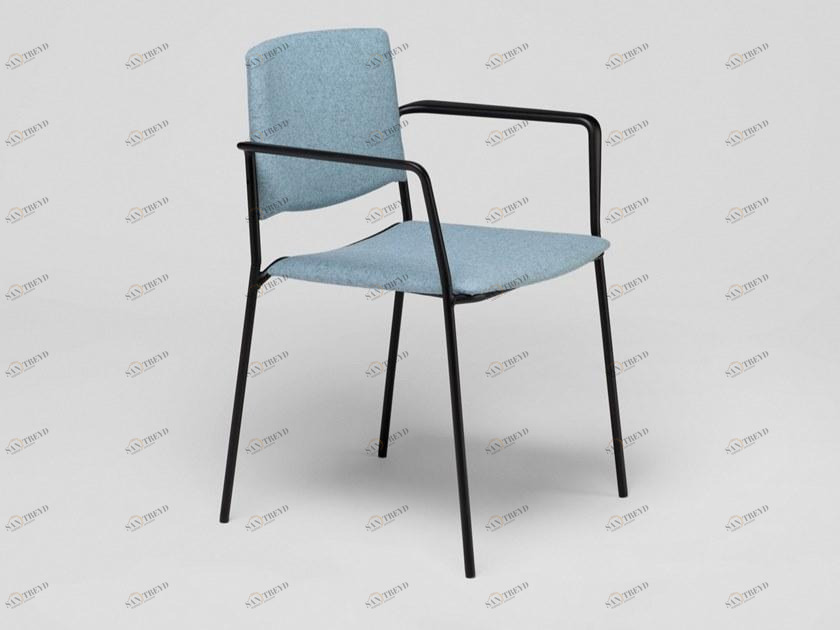 ENEA Штабелируемый тканевый стул с подлокотниками Ema sun-id-1445413