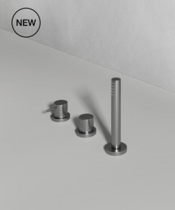 Rexa Design Смеситель для ванны на 3 отверстия с переключателем на 2 стороны REXA-ST204