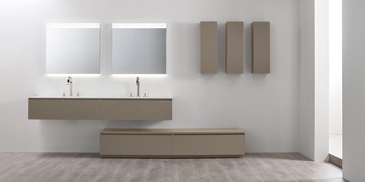 Мебель для ванной комнаты в матовой отделке Manhattan MH1 OASIS BATHROOM Master Manhattan - Вид №3