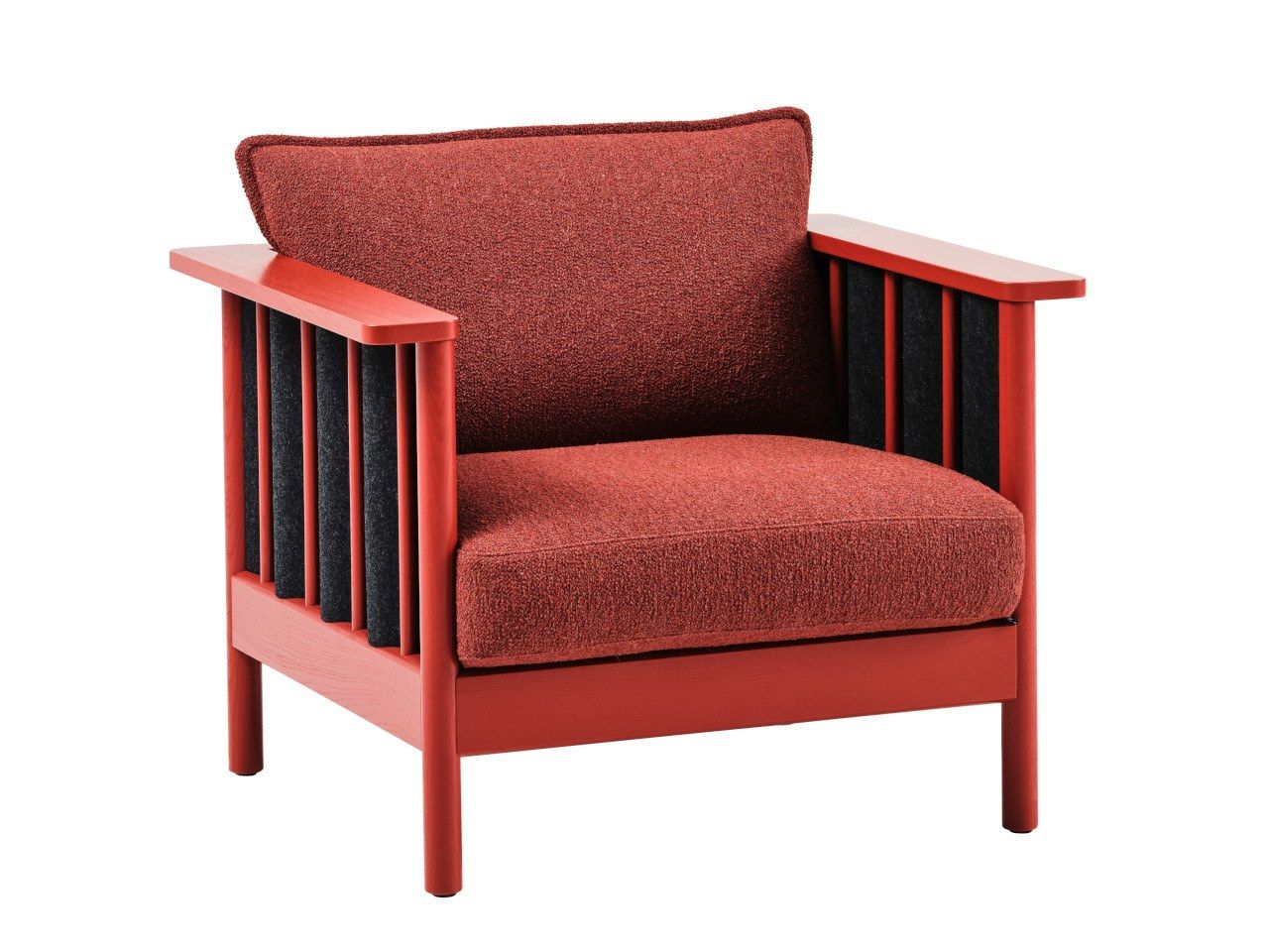 Деревянное кресло с подлокотниками Karl Andersson Ondulé ARCH-00140468