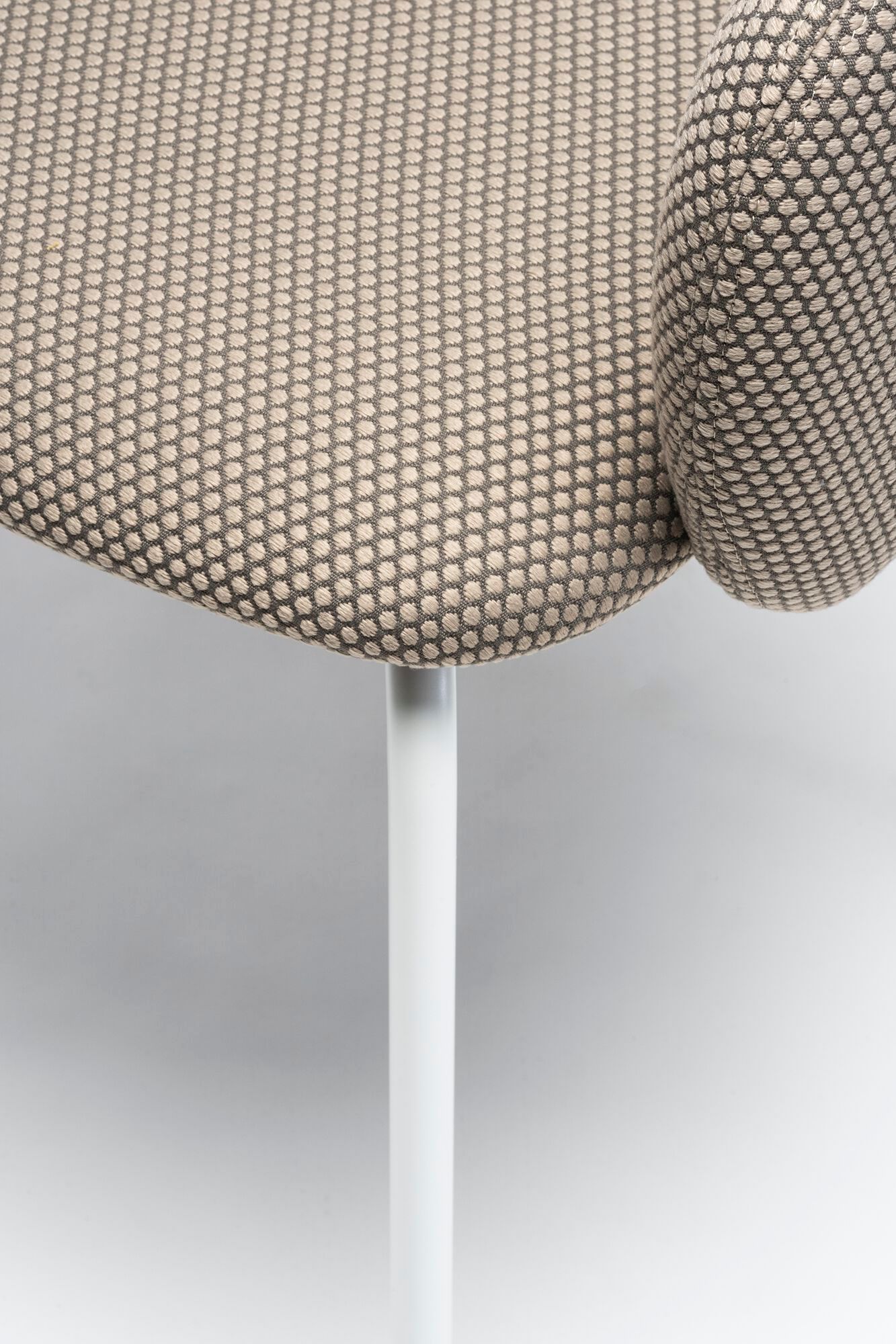 Тканевый стул с подлокотниками и спинкой CHAIRS & MORE Bel ARCH-00065704 - Вид №6