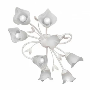 Потолочная люстра Vitaluce V3746-0/8PL VITALUCE ДИЗАЙНЕРСКИЕ 194221 Белый