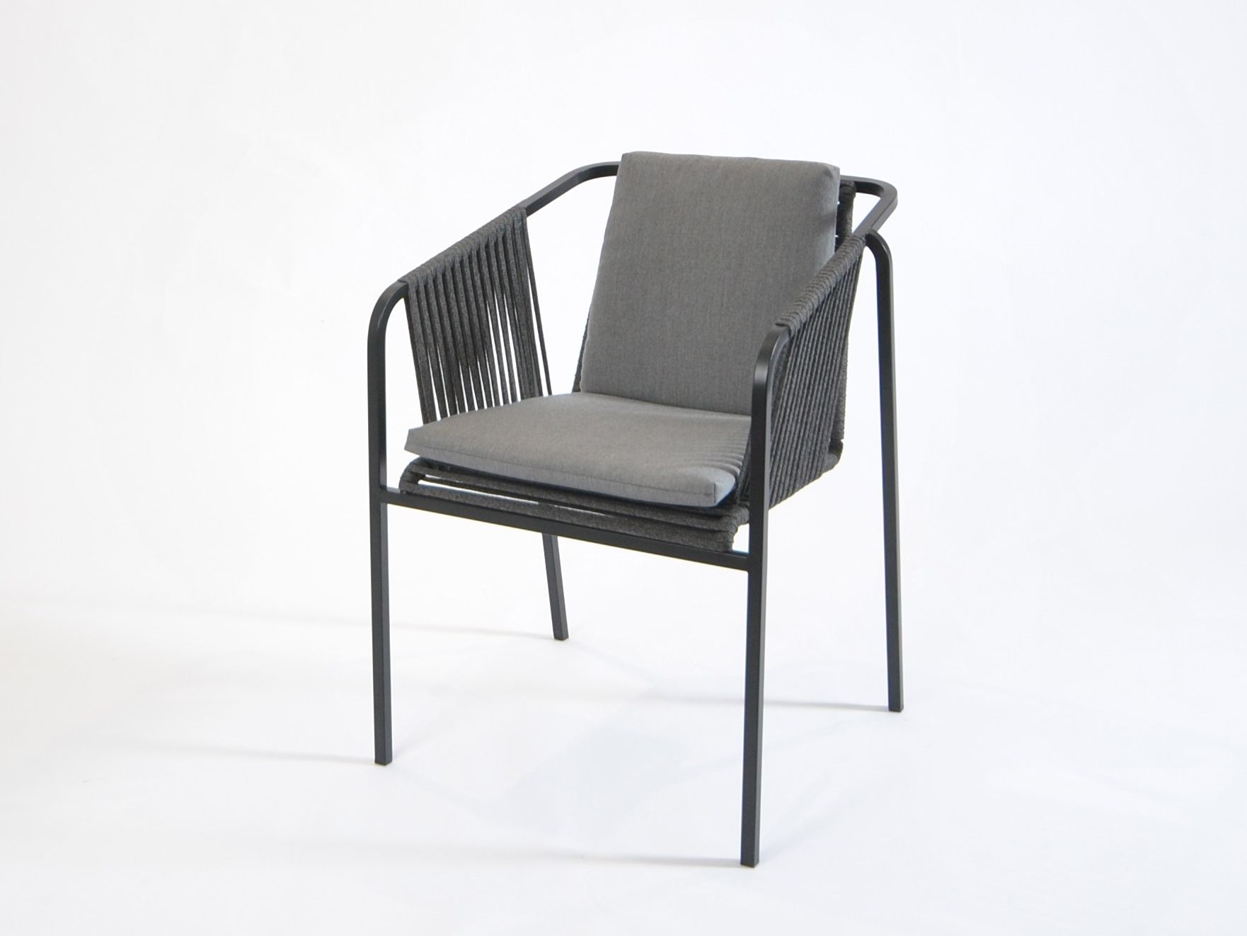 Тканевый садовый стул с подлокотниками FISCHER MÖBEL Люкс ARCH-00018883 - Вид №3