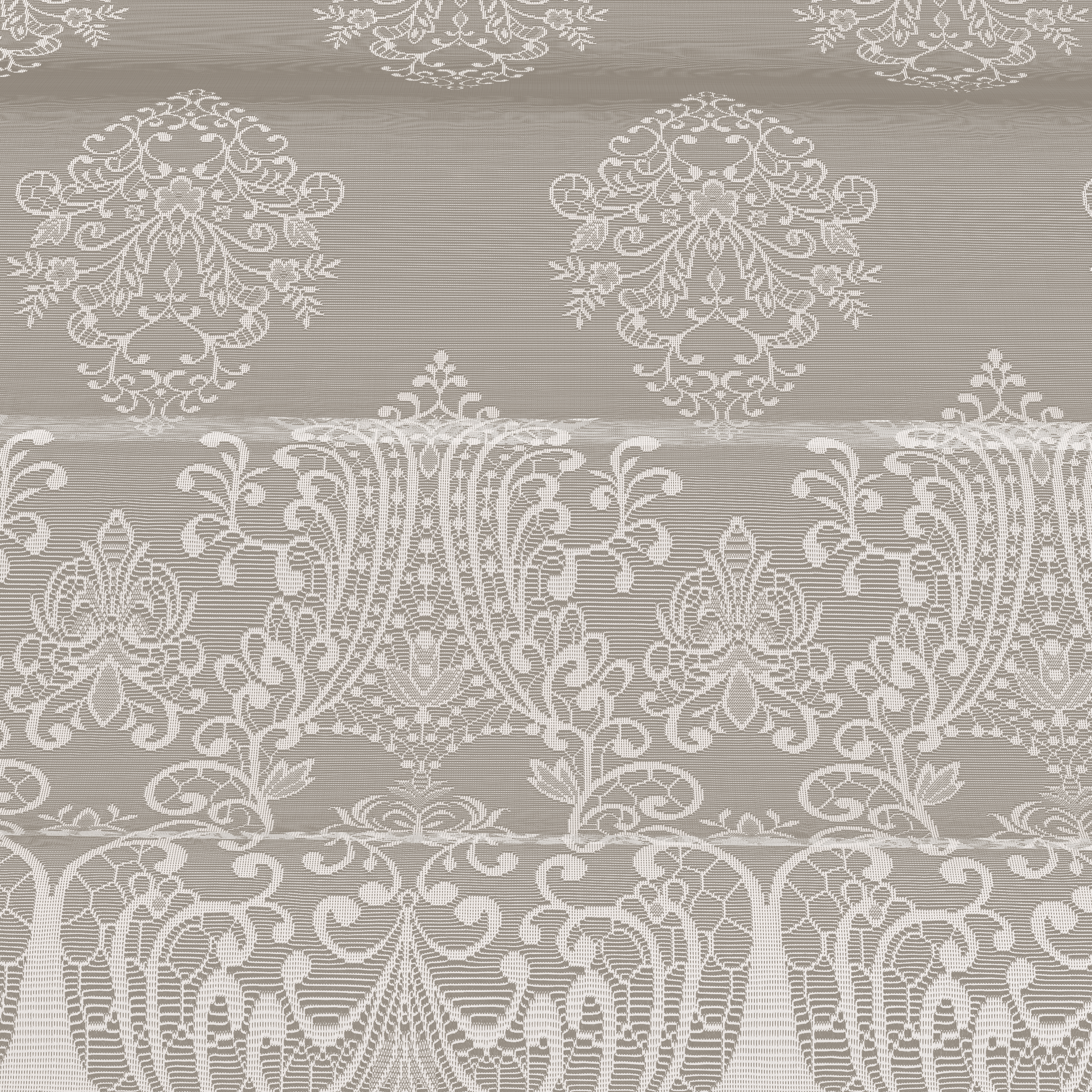 Santreyd Штора Шахерезада с вензелями 250х160 см экрю для кухни 89077304 STLM-0078036 - Вид №3