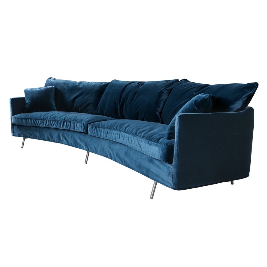 Диван Julia, четрехместный, темно-синий Sits S1272 - Вид №3