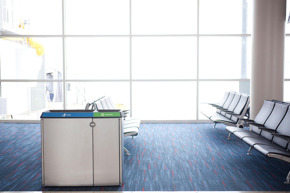 FSRT183 Транзитный мусор и контейнер для вторичной переработки  Forms-surfaces  - Вид №6