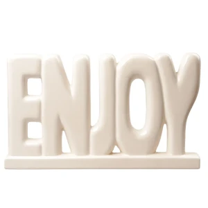 Керамическая фигура Dream River Enjoy в бежевых тонах для уютного интерьера 89432367