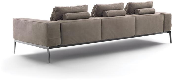 Flexform 3-х местный тканевый диван со съемным чехлом Lifesteel sun-id-1471852 - Вид №2