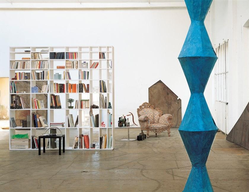 Cappellini Книжный шкаф двусторонний лакированный  Pc_7  - Вид №3