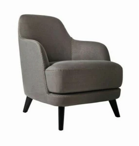 Casamilano Кресло из ткани со съемным чехлом с подлокотниками