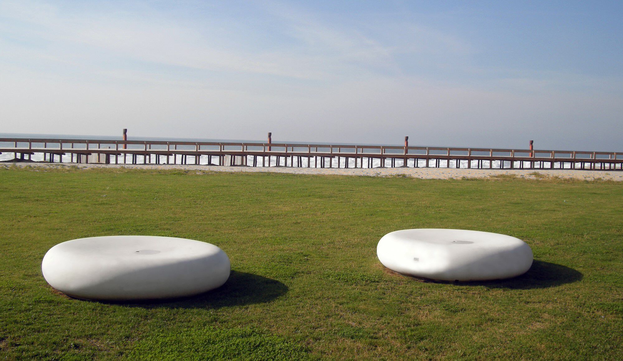 Бетонная круглая скамья amop Landscapes ARCH-00000436 - Вид №1