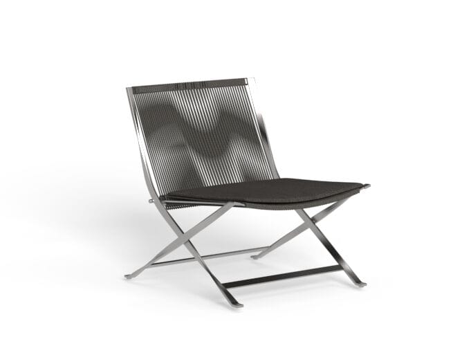 Морской веревочный складной садовый стул Talenti George ARCH-00065193