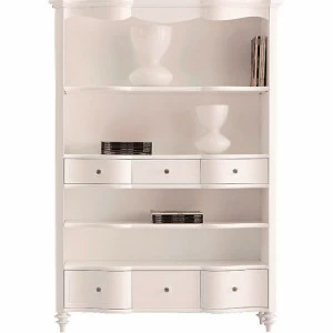 Книжный шкаф белый с ящиками Rimini PUSHA - 062943 Белый