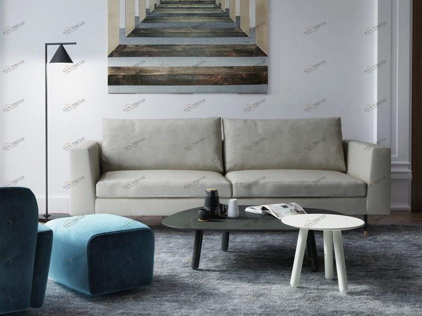 Huppé 3-х местный тканевый диван Todd HUPPE sun-id-1465108