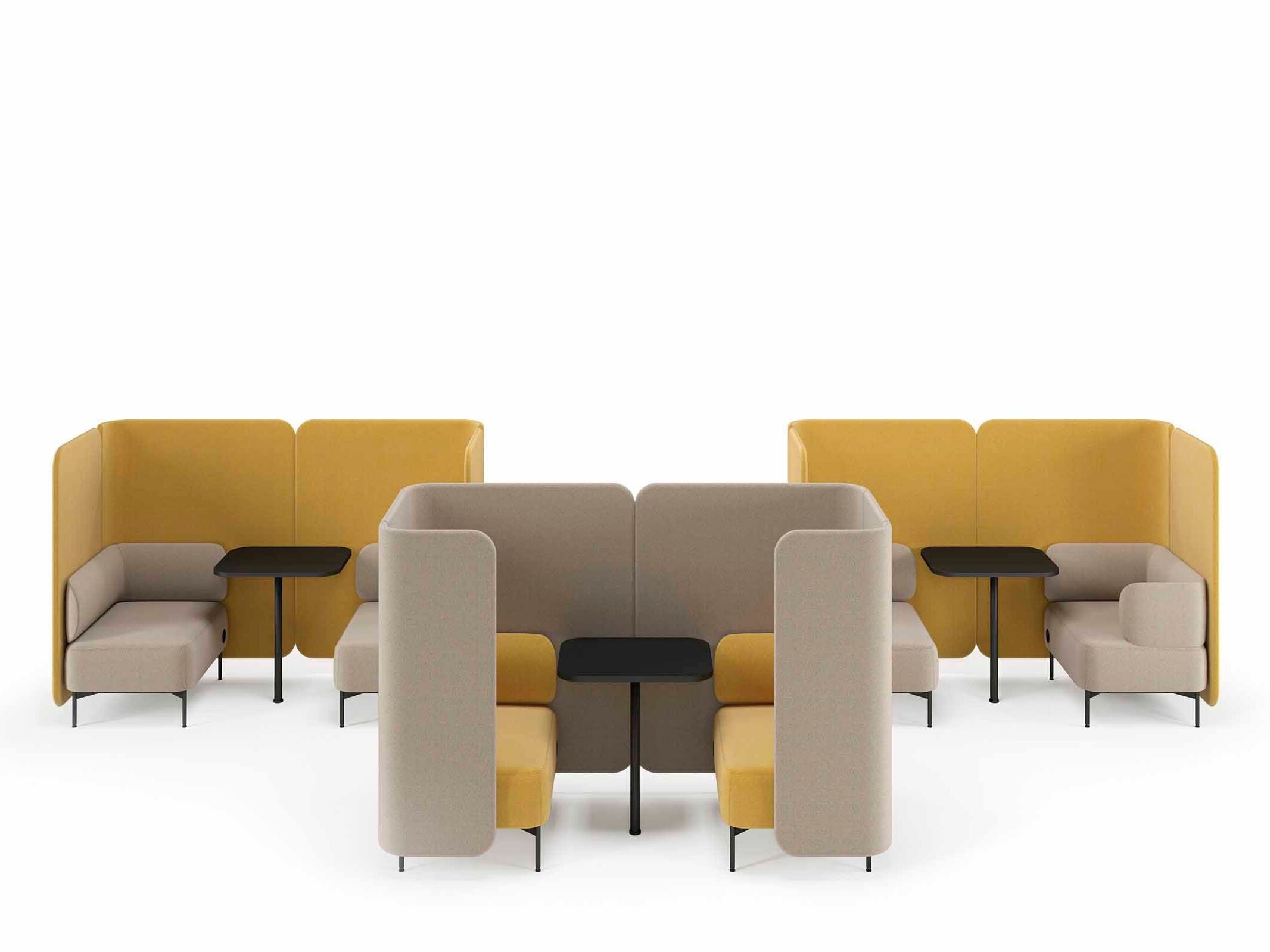 Офис остров модульная ткань SITLOSOPHY® Berirama ARCH-00117436 - Вид №1