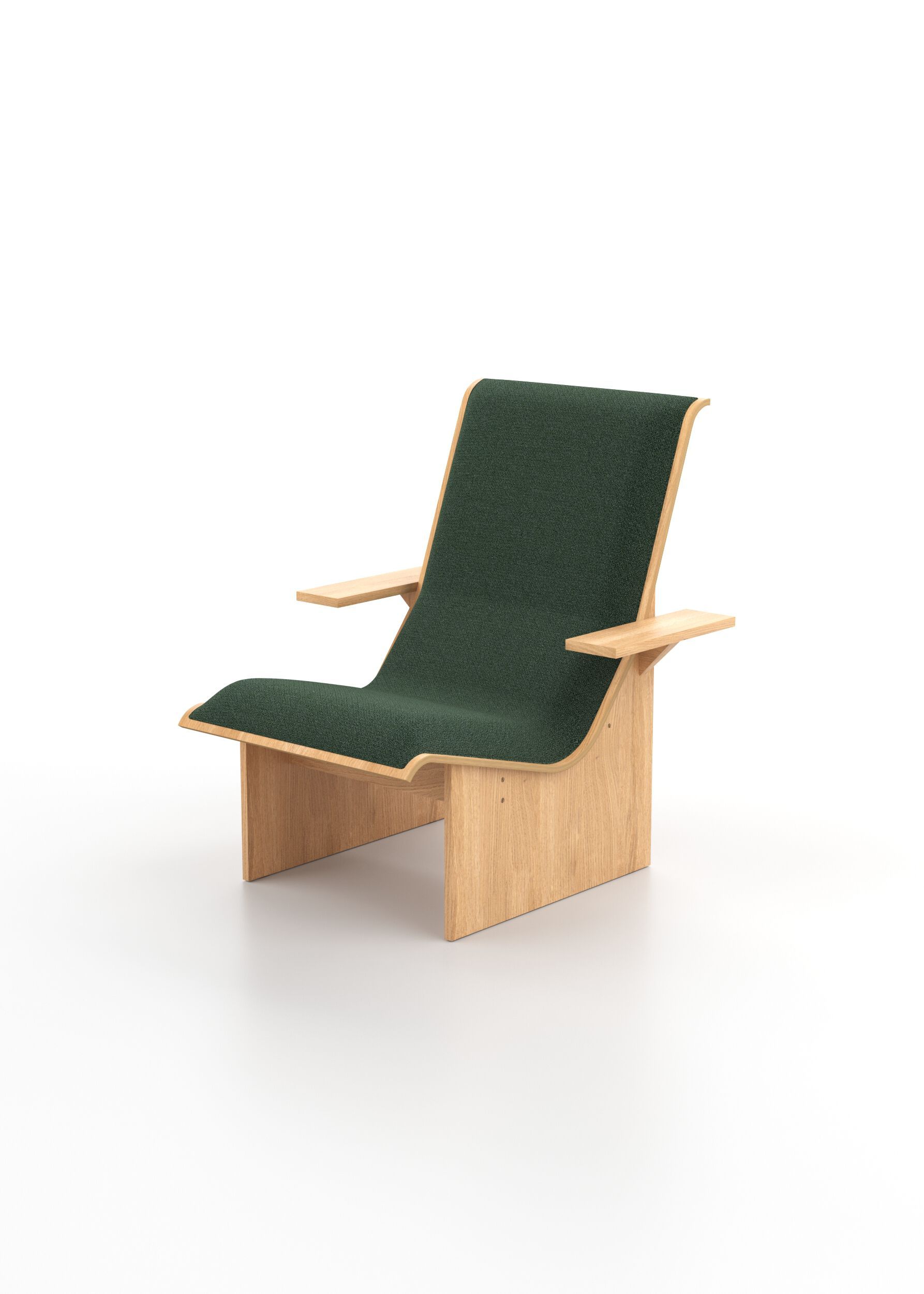 Деревянное кресло с подлокотниками Omelette Editions PORTA ARCH-00152453 - Вид №10