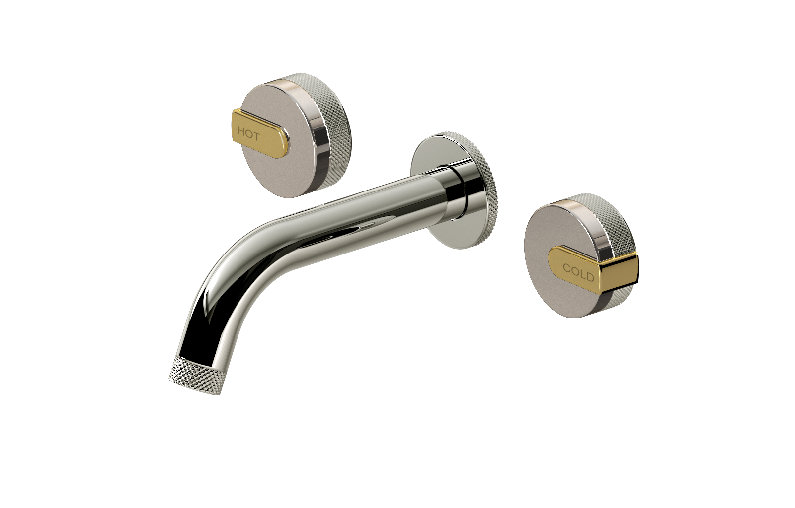 E-11530-R1PN-L1AU-PC Смеситель для умывальника из 19,1см носикем (внешняя часть) GRAFF MOD+