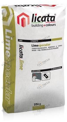 LICATA Белая штукатурка средняя Licata.lime sun-id-1344978