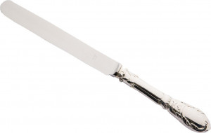 76307 Odiot Нож столовый 26см "Тюренн" (серебро 925пр) Серебро 925