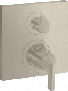 39720820 Термостат скрытого монтажа с запорно-переключающим вентилем и рычажной ручкой AXOR CITTERIO