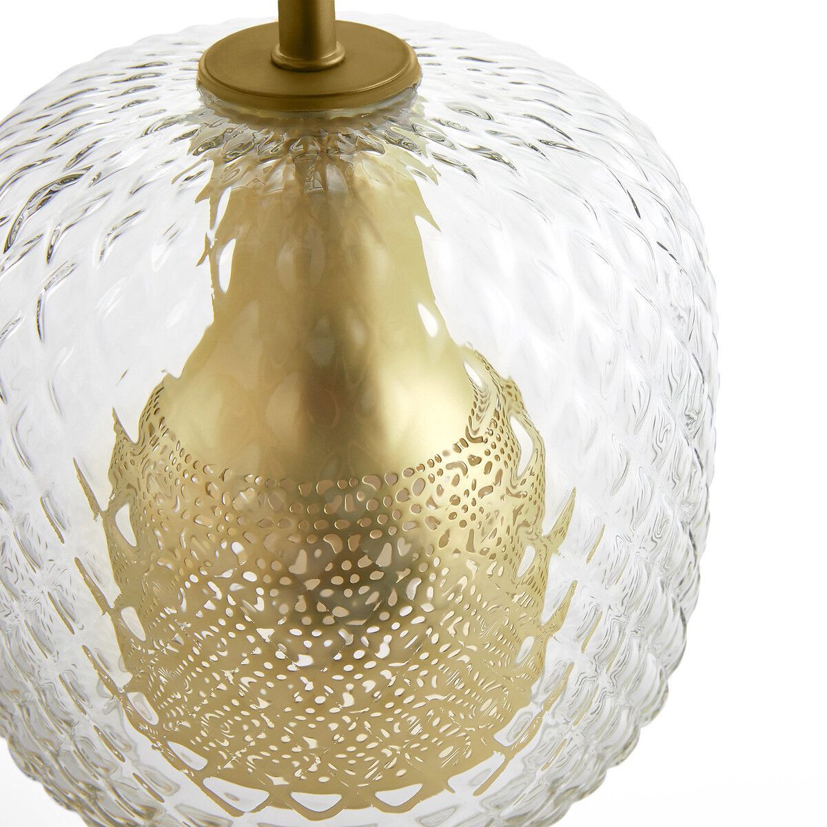 Стеклянная настольная лампа с фиксированной рукояткой AMPM Mistinguett ARCH-00153333 - Вид №2