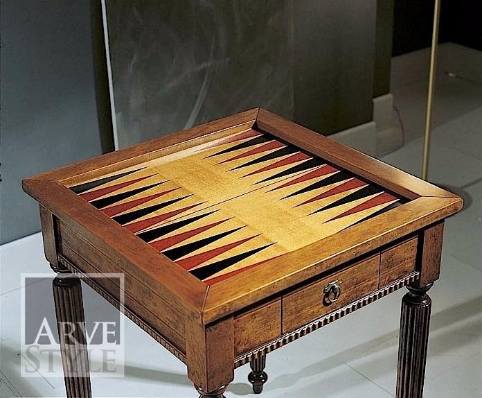 Arvestyle Квадратный покерный стол из массива дерева Canaletto Cn-1008 - Вид №1