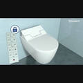 2169590000 Приставной унитаз напольный Белый Duravit ME BY STARCK Германия - Вид №1