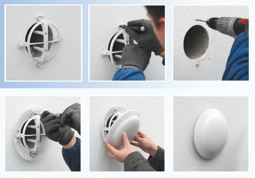 First Corporation Акустический редуктор для существующих вентиляционных отверстий La ventilazione Ufob - Вид №6