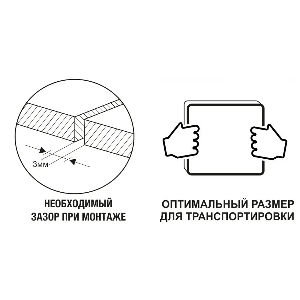 Фанера 10 мм ФК шлифованная 1525x1525 мм сорт 2/4 2.325 м² 12950206 STLM-2077426 Santreyd 