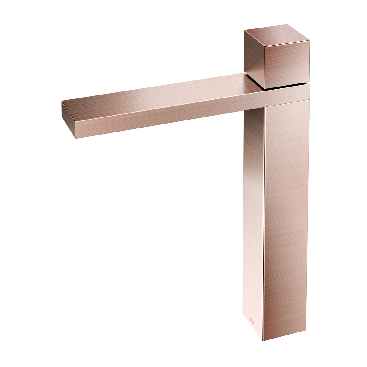 00919869 Смеситель для ванной комнаты с высоким изливом из матового никеля Docol MINIMA