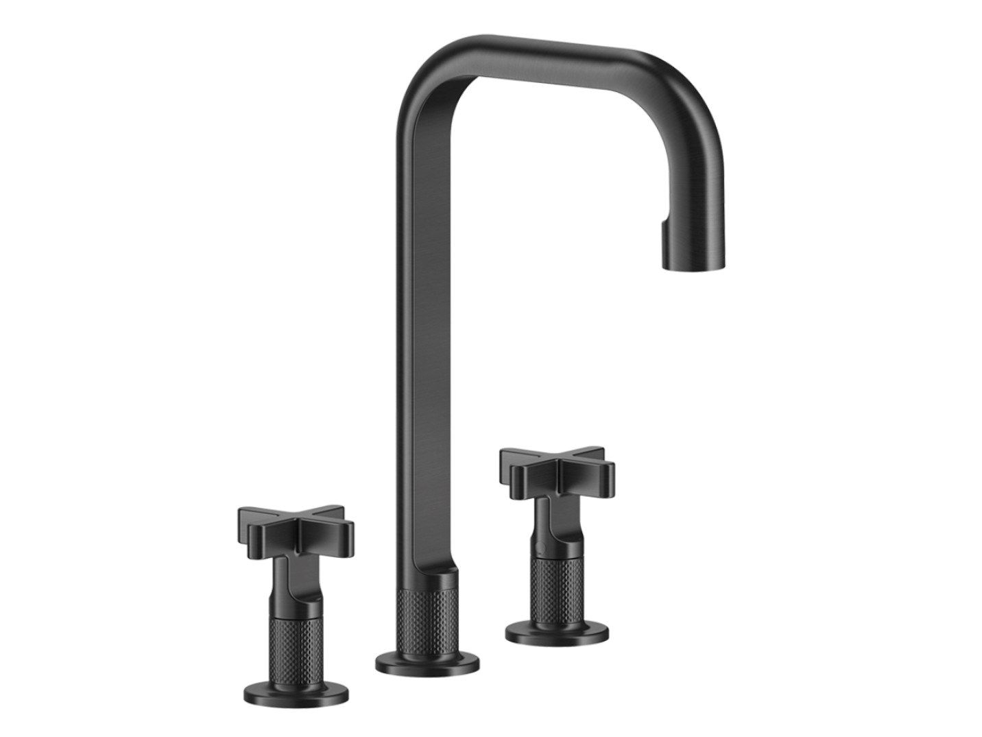 Латунный смеситель для раковины с 3 отверстиями Gessi гравированный ARCH-00143898 - Вид №1