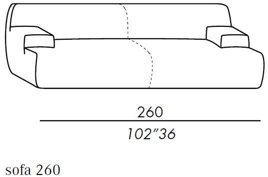 Meridiani Съемный тканевый диван Norton sun-id-1486391 - Вид №7