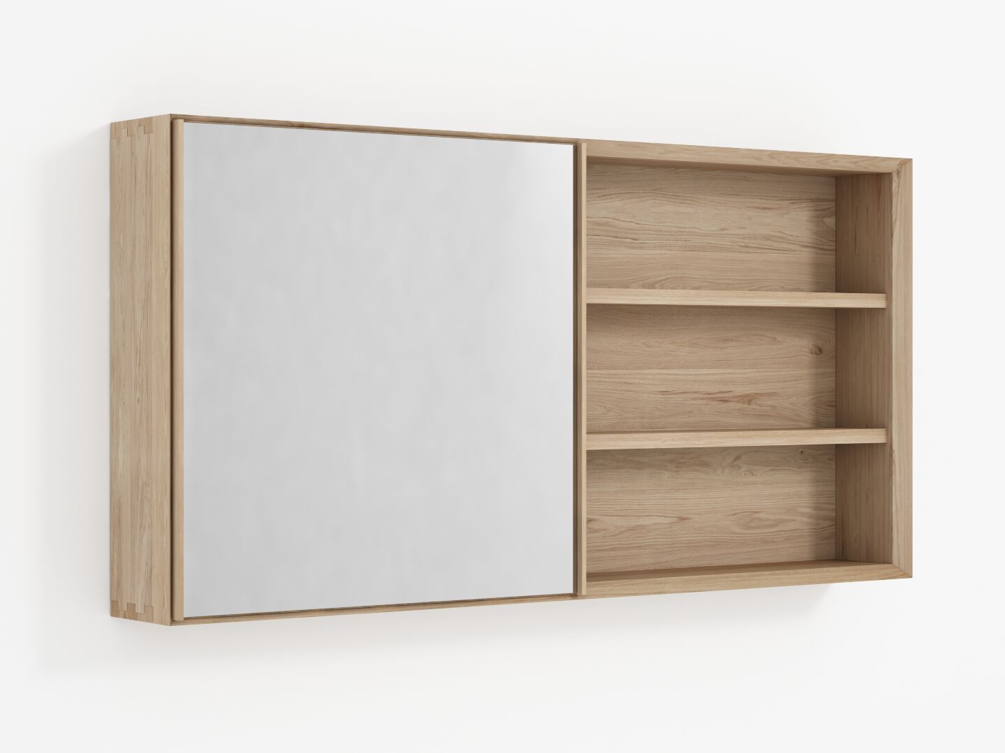 Прямоугольное настенное зеркало с контейнером KARPENTER ARCH-00035078 - Вид №7