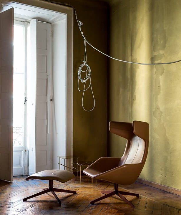 Спицевое вращающееся кресло с высокой спинкой MOROSO Take A Line For a Walk ARCH-00121326 - Вид №11