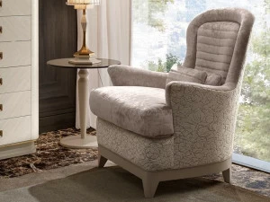 A.R. Arredamenti Кресло из ткани с подлокотниками Oliver Ol37