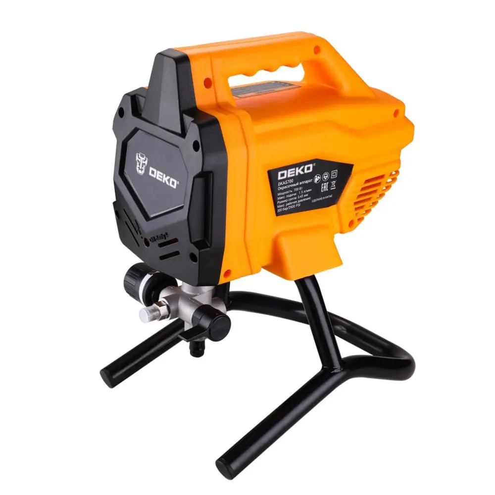 Аппарат окрасочный сетевой поршневой Deko DKAS700, 700 Вт, 1.5 л/мин STLM-2141526