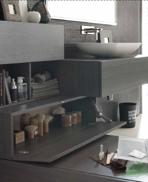 WI 03 WIND Комплект мебели для ванной комнаты 120 см ARDECO Ardeco S. R. L 42732 - Вид №1