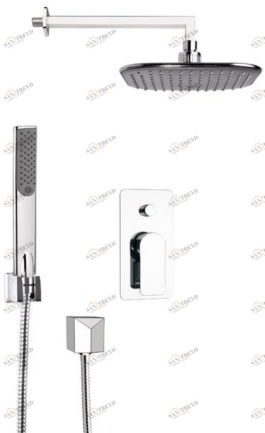 Remer Rubinetterie Душевой набор с лейкой и ручным душем Infinity I 09 s02