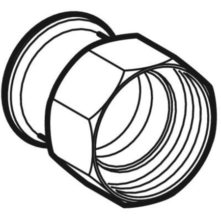 65086 Переходник Geberit Mapress из меди, с накидной гайкой Geberit  - Вид №1