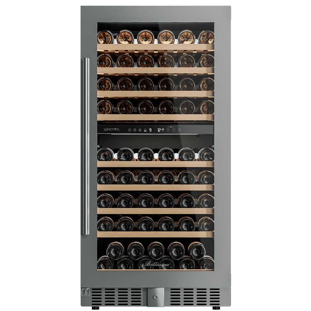 9186690 Винный шкаф Meyvel MV99PRO-KST2 серебристый STDN-0135459 - Вид №3