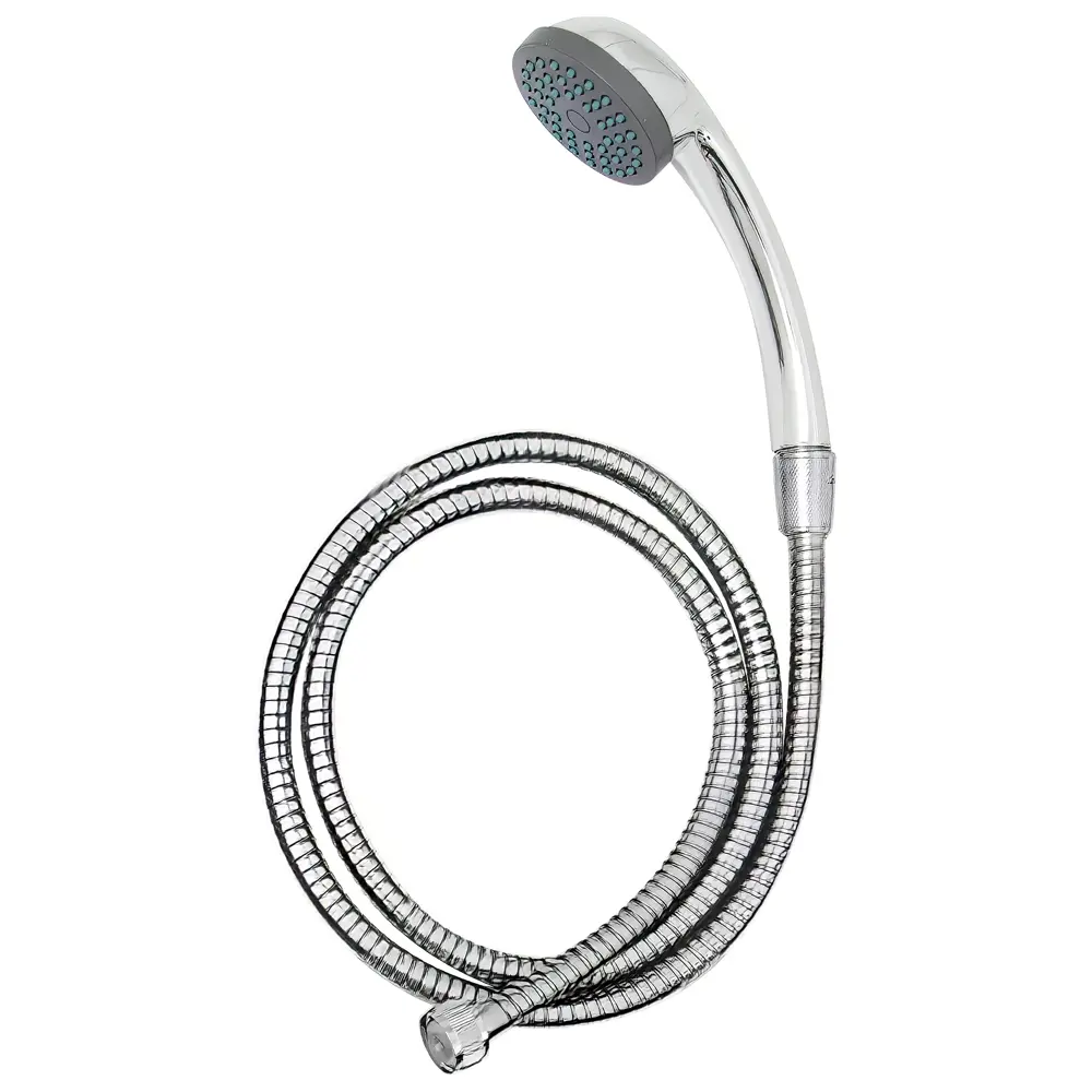 Смеситель для ванны Киров двухвентильный с лейкой и шлангом цвет хром Santreyd STLM-2047006 - Вид №3