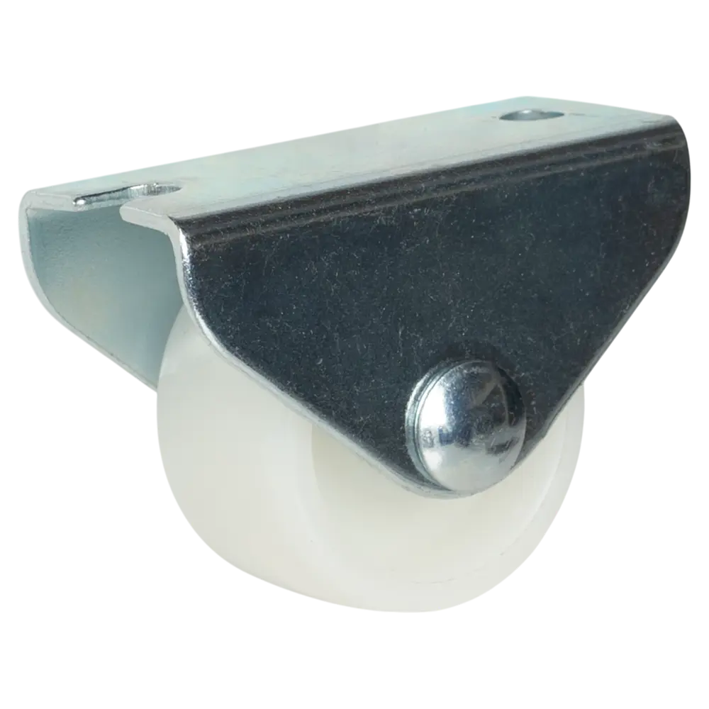 Неповоротный мебельный ролик 25 мм с крепежной пластиной 89415380 Santreyd STLM-1582573