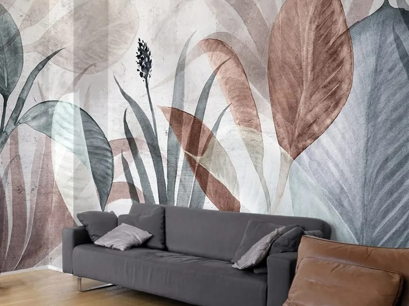 Тропические обои ПВХ бесплатно, экологически чистые, моющиеся WallPepper окружающая среда ARCH-00083124