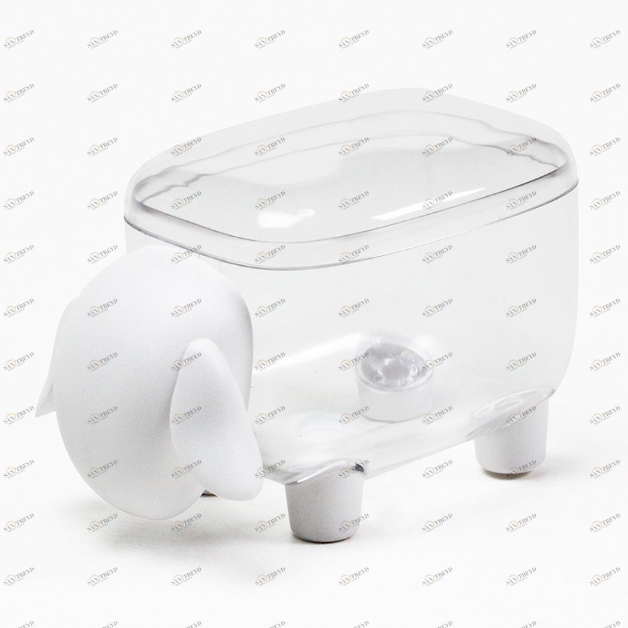 Контейнер для мелочей с крышкой белый Sheepshape QUALY  00-3872248 Белый 